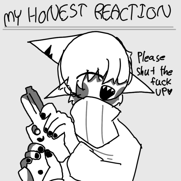 My honest reaction