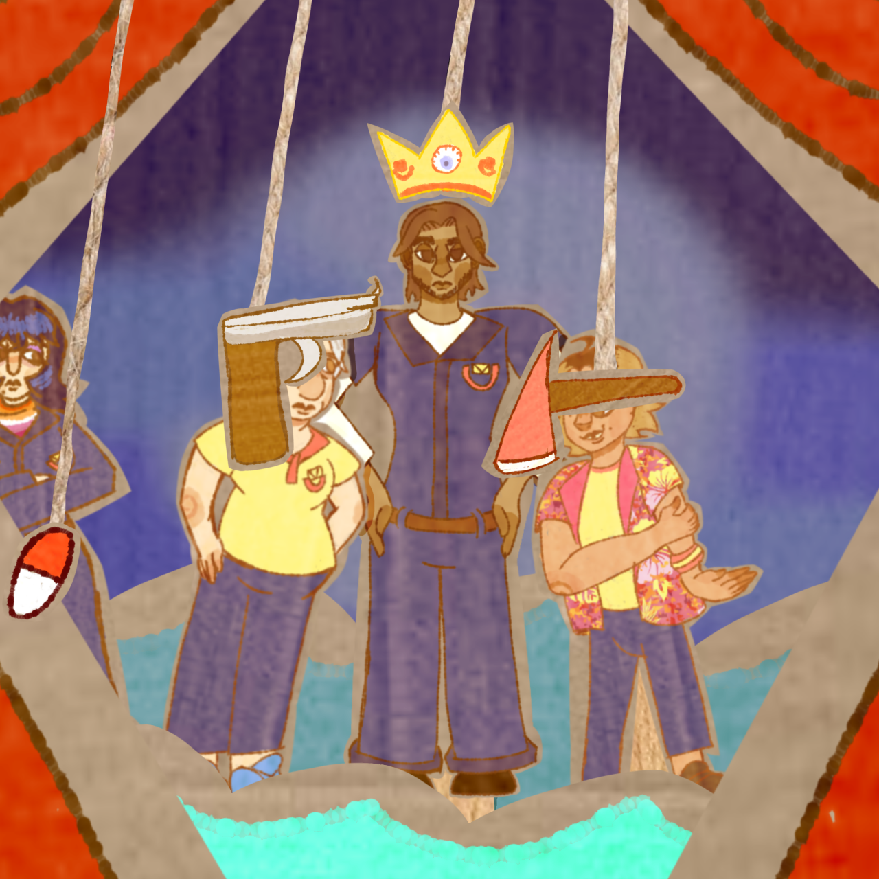 sinking town - ibisPaint