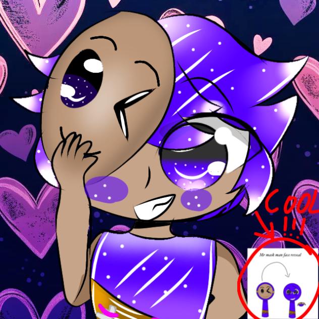 Mr.mask man face 😉💜