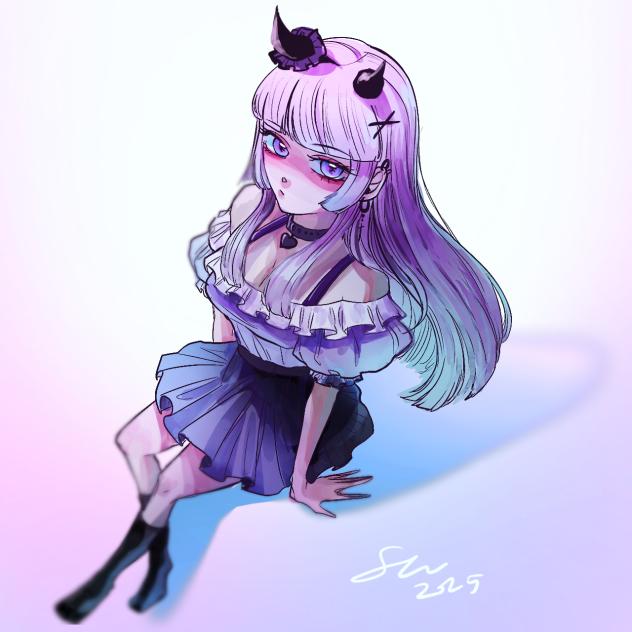 Little devil girl💜