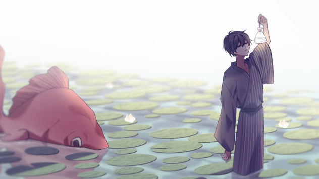 人と魚