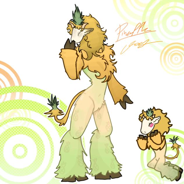 Pineapple goat 🍍