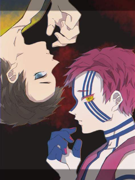 鬼滅の刃 猗窩座と狛治 - ibisPaint