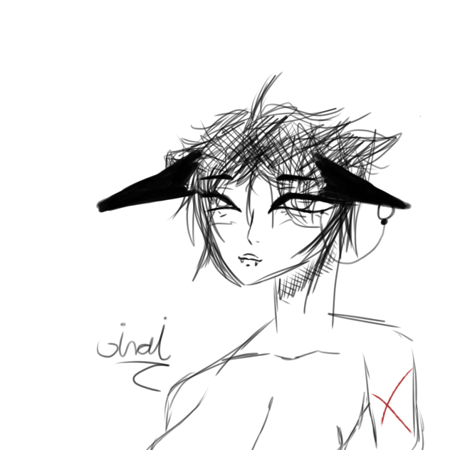 Quick sketch of my oc ❤️