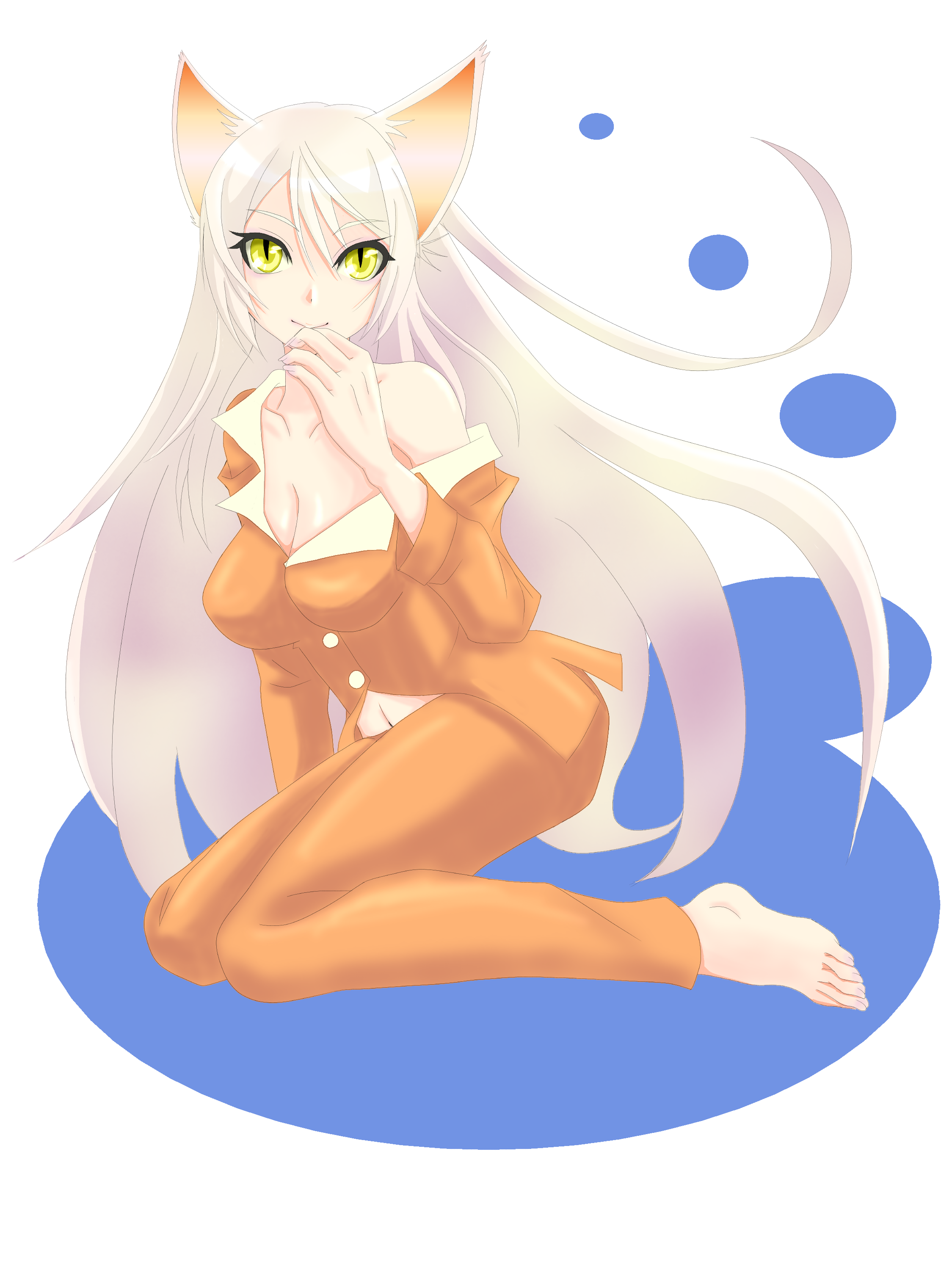 羽川翼 猫 バージョン Ibispaint