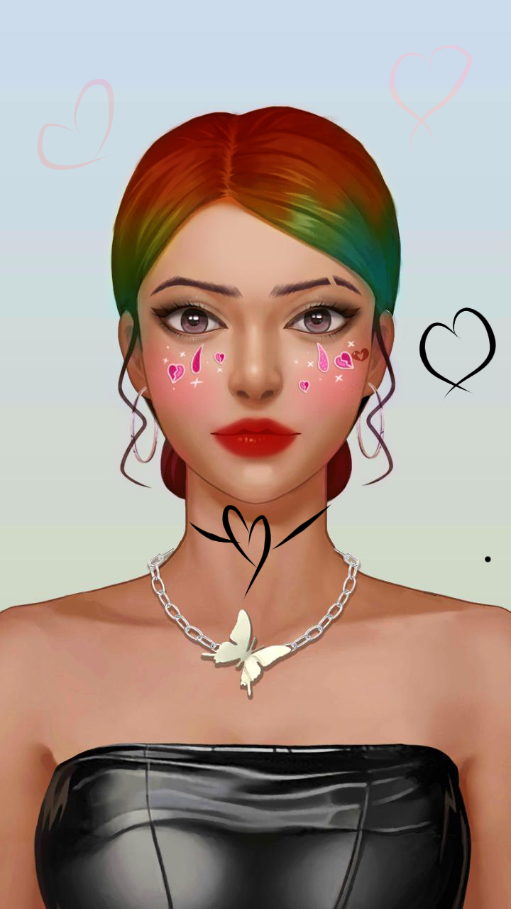 Astuces cheveux Ibis paint ibisPaint