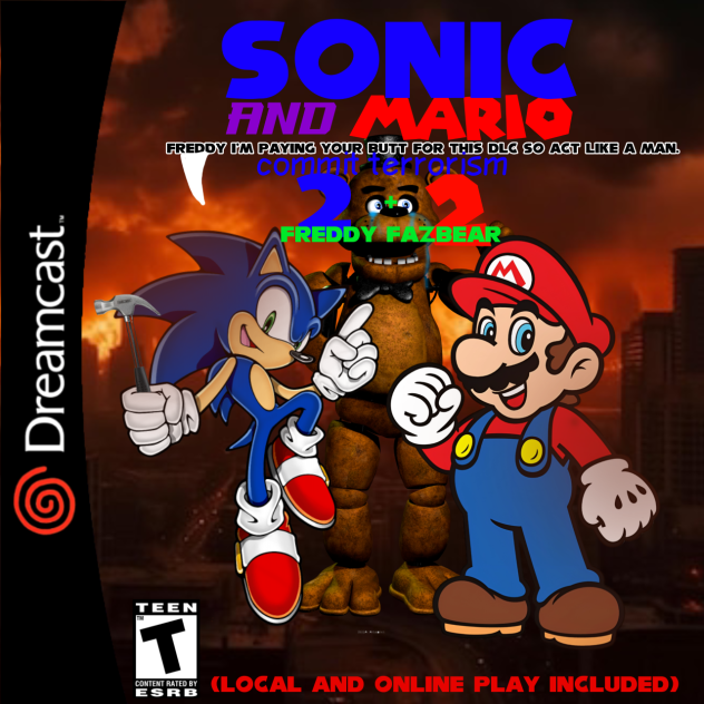 sonic and mario commit terror