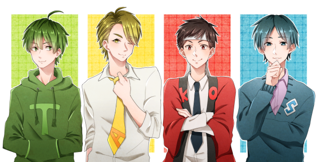 実況者4人 Ibispaint