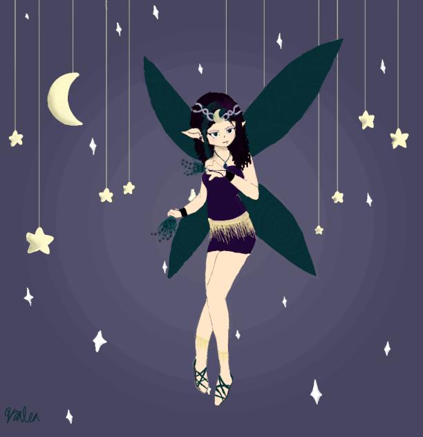dark fairy 🌙✨🖤