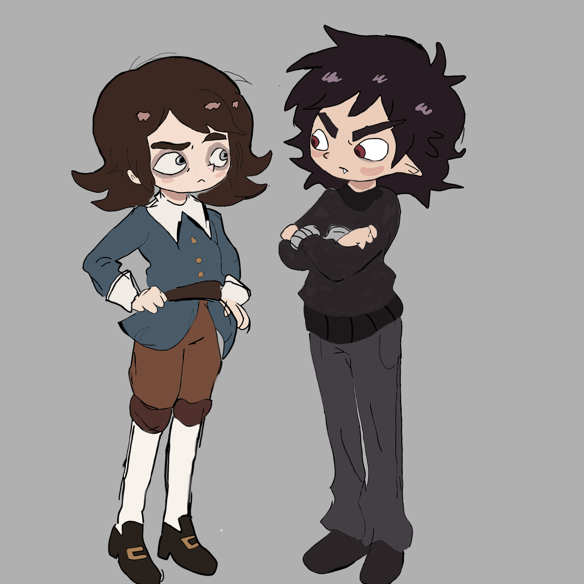Abaddon and his evil twin - ibisPaint