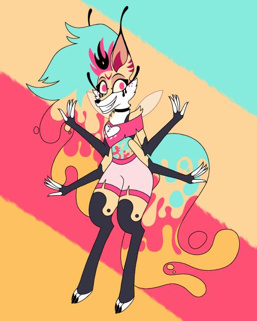 Queen Bee (helluva boss fanart)