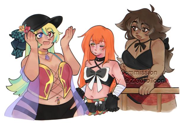 Beach day (comm 14) - ibisPaint