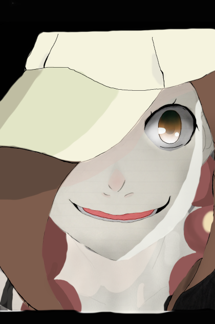 模写臥煙伊豆湖