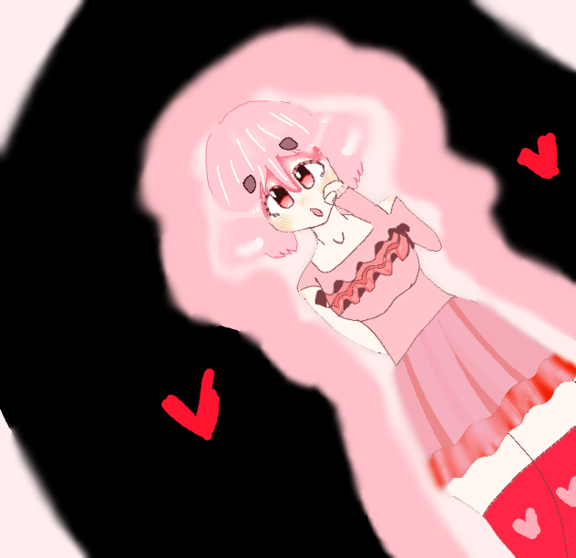 strawberry cat girl