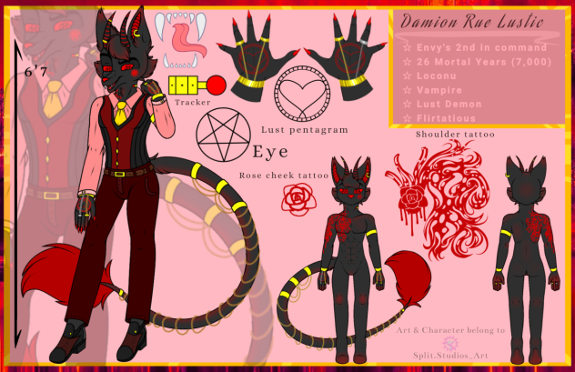 Damion's Ref Sheet
