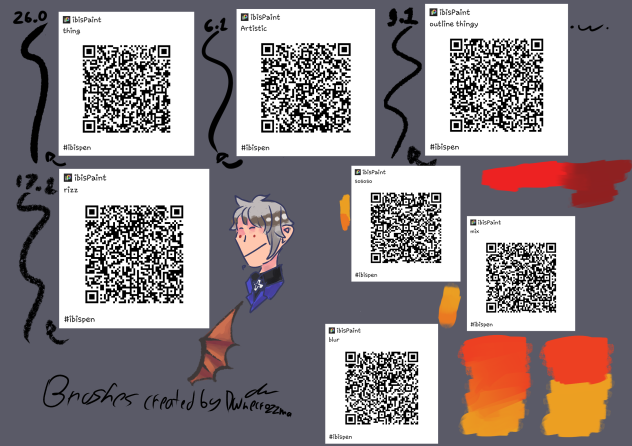 Brushes i use currently.