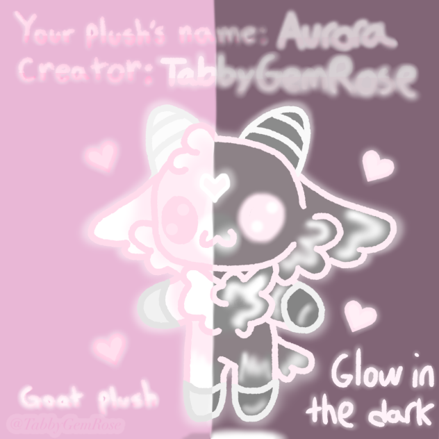 Glowing goat plush - ibisPaint