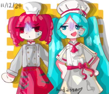 New Hatsune Miku’s and Teto’s video clip