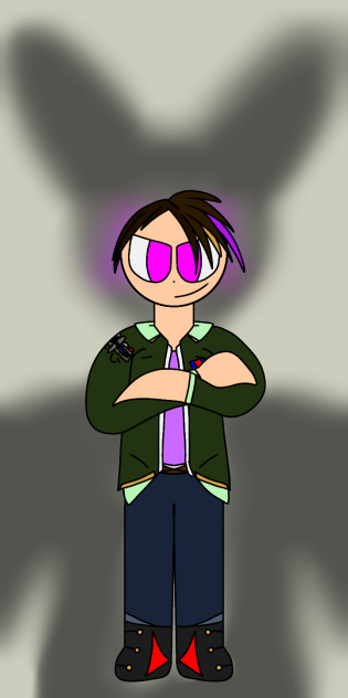 Aaron Lanson. (Glitchtraps human form)