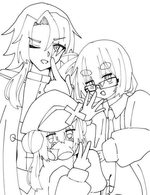 隊長塗り絵