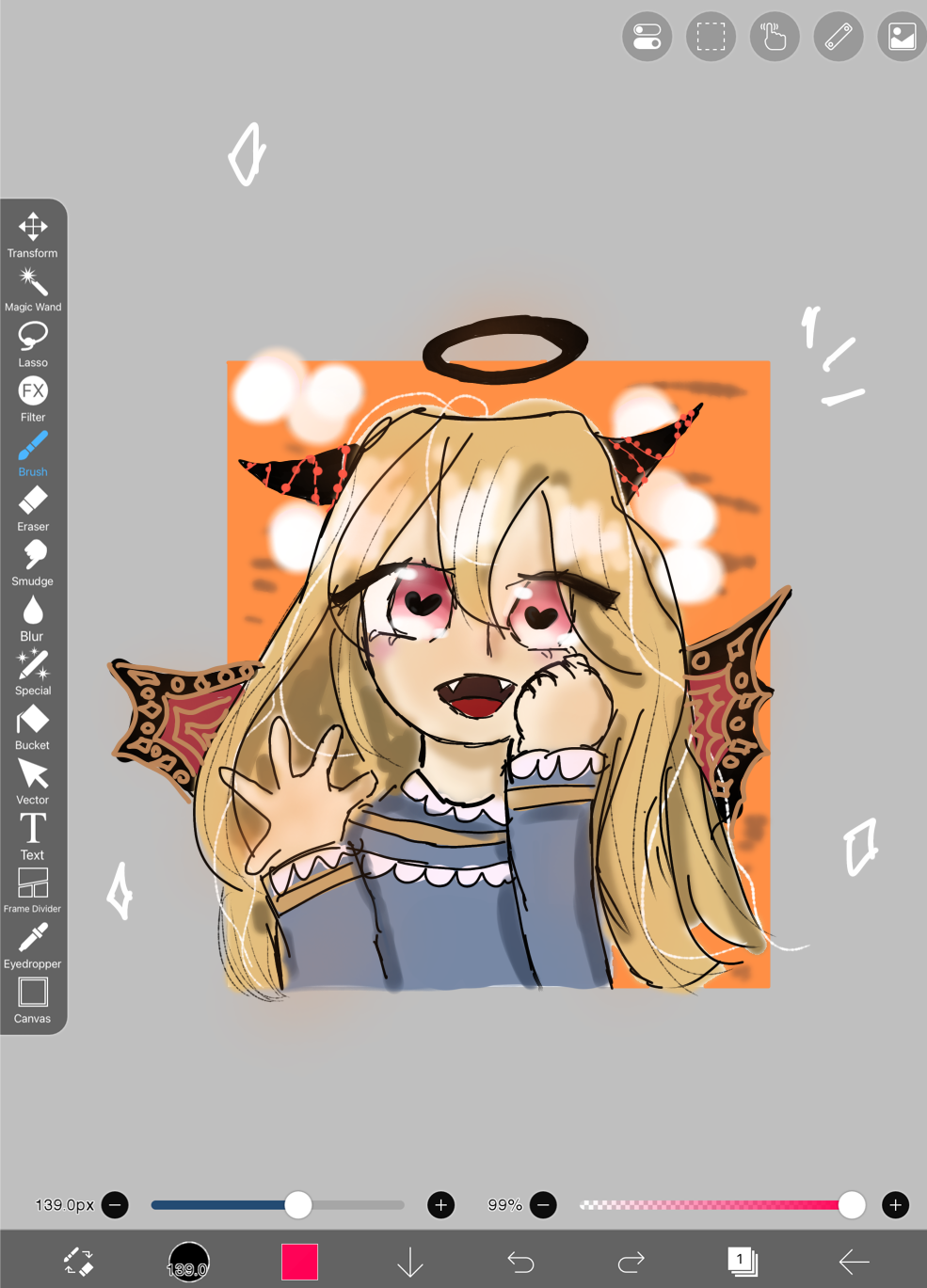 Dark angel - ibisPaint