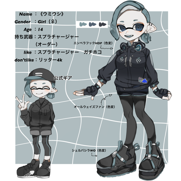 スプラ　うちの子