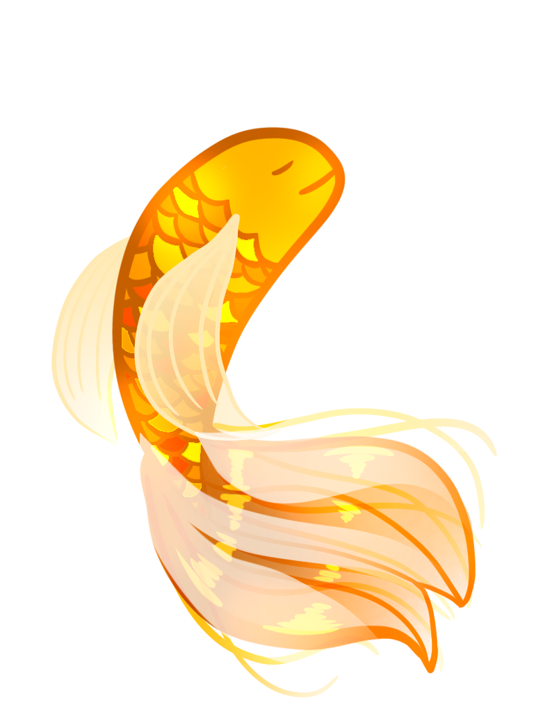 Golden Fish - ibisPaint