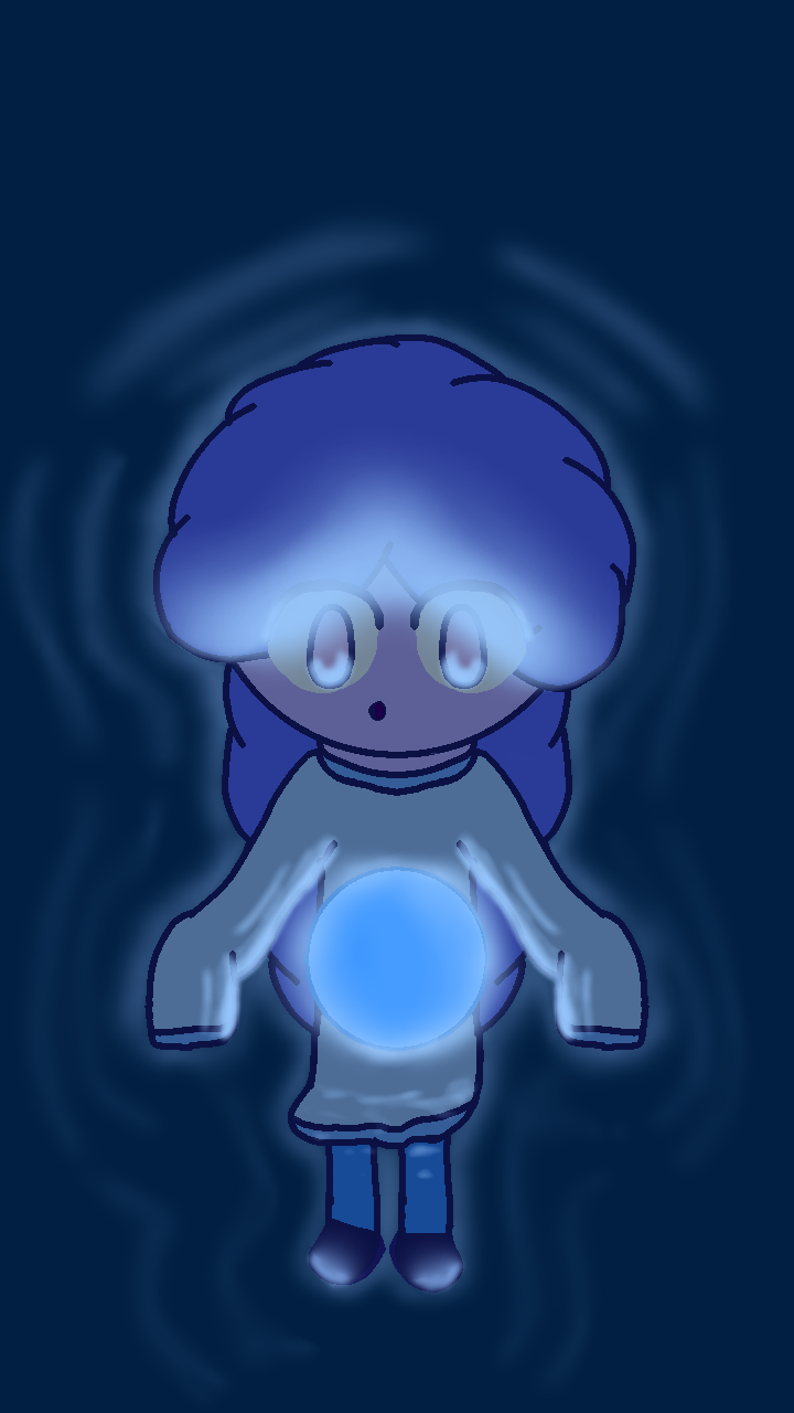 AniNuvem e a bola de crital - ibisPaint