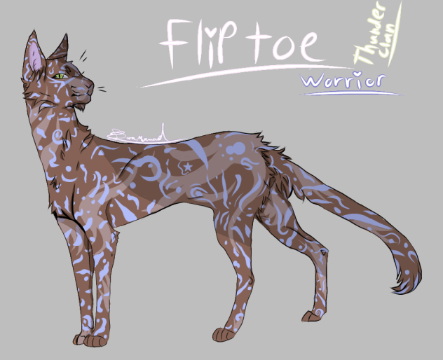 warrior cat oc - ibisPaint