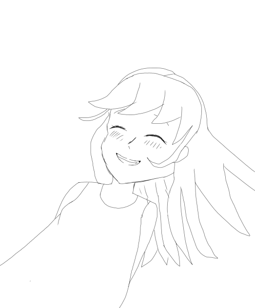 😁の、ラフです