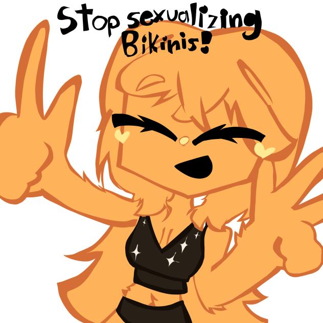 stop sexualizing bikinis! Caty Expen FA