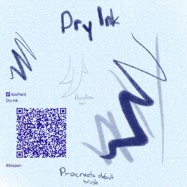 Dry Ink Brush