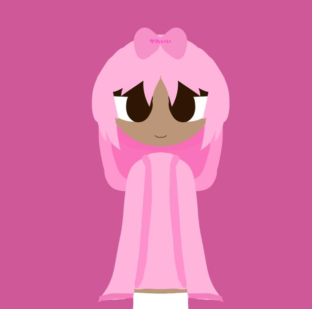 ピンクの女の子かわいい !
