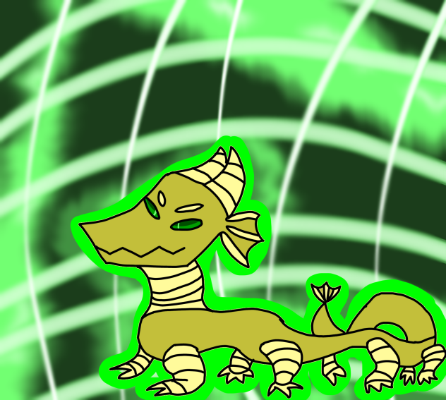 (Dragon) free salamander character