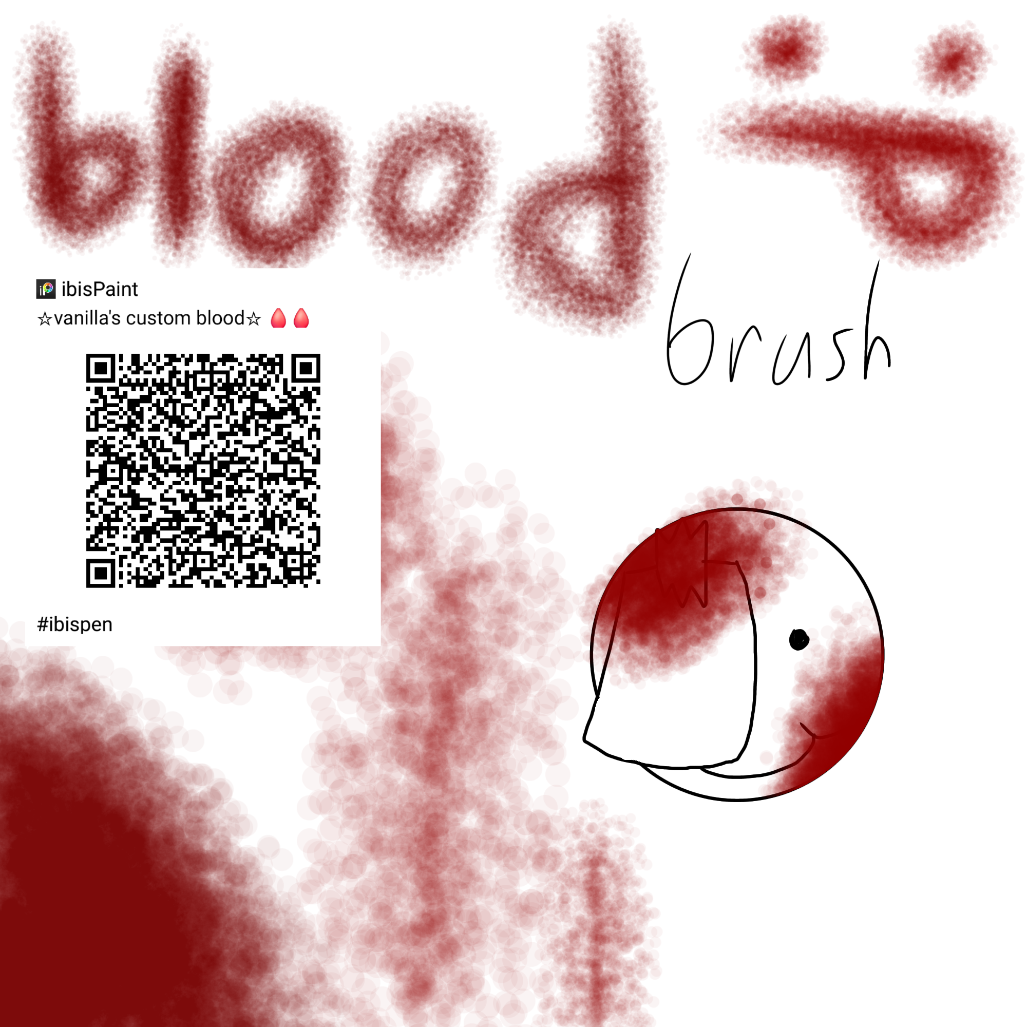 my blood brush yay - ibisPaint