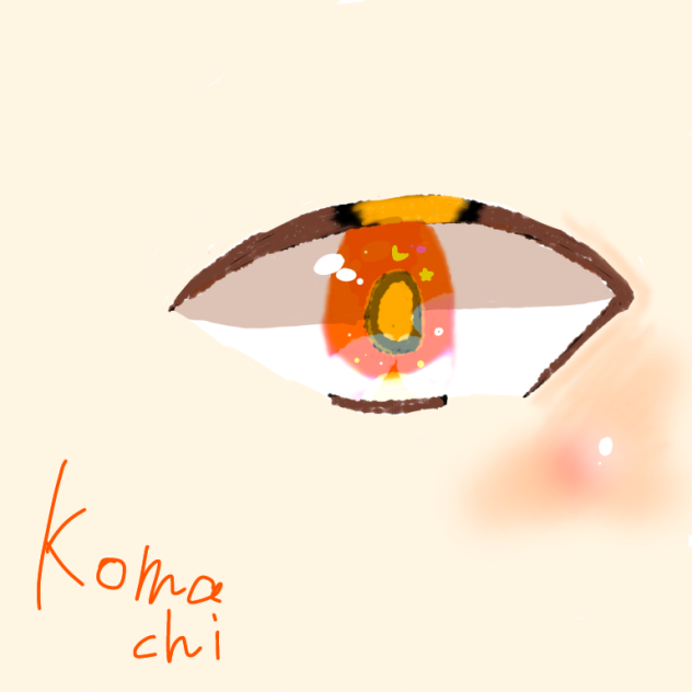 お目目（オレンジ）