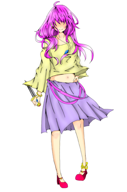 踊り子　塗ってみた