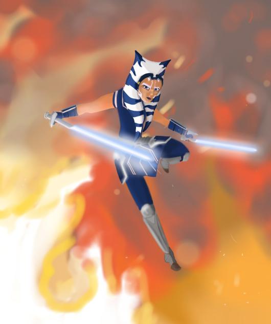 Ahsoka Tano 💙🧡🤍