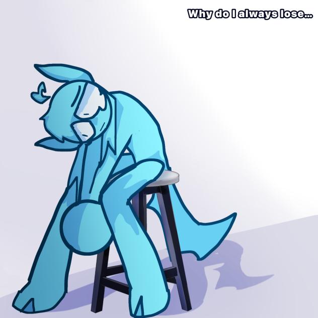 Cyan horse.