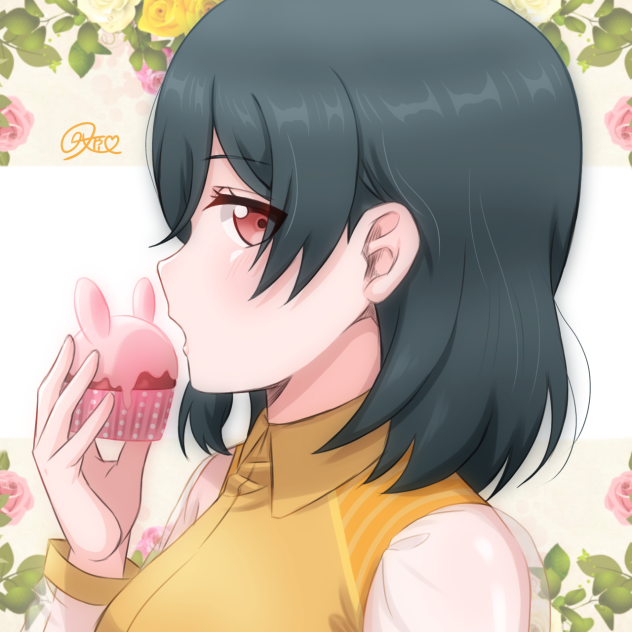 イースター栞子らくがき
