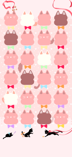 ホーム画面【ねこ】