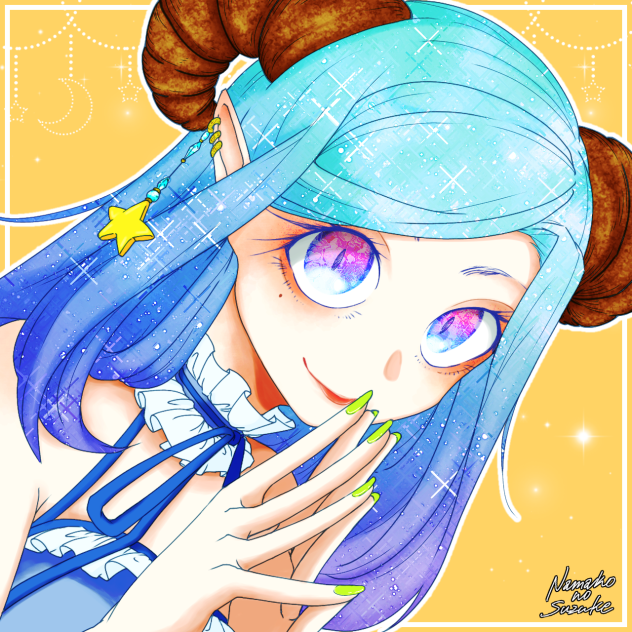 つの子ちゃん@線画