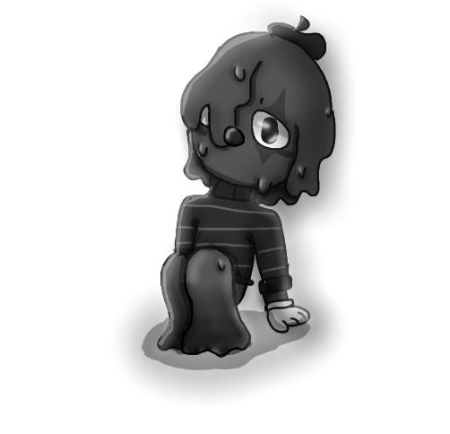 Blot the ink mime!