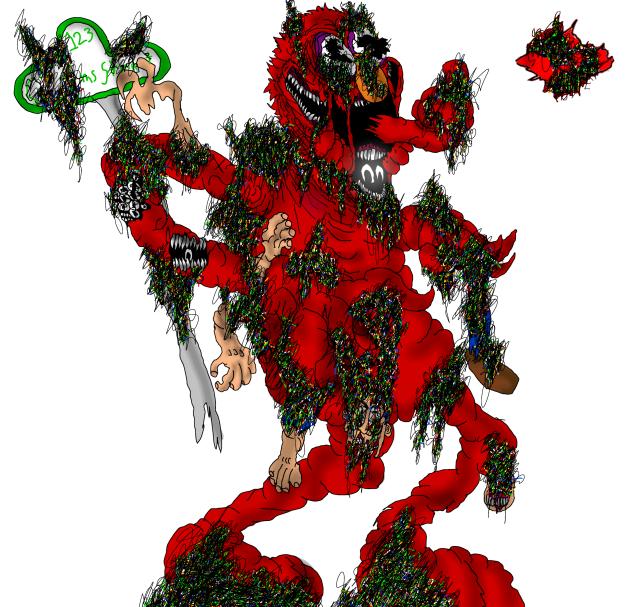 Elmo left