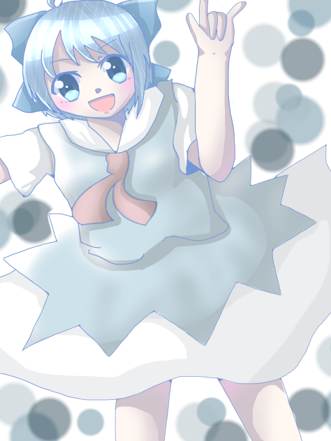 寒色系 チルノ