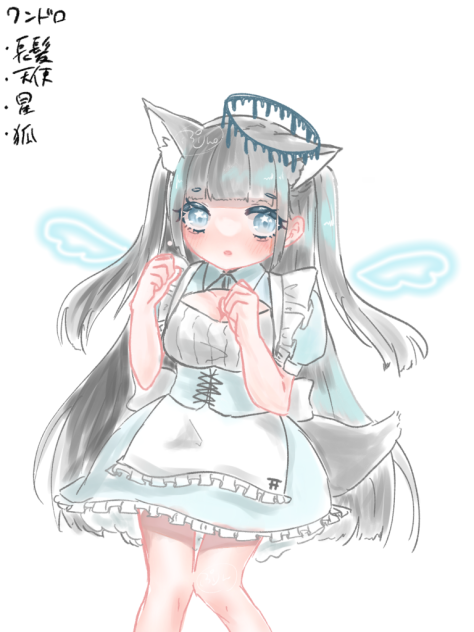 ワンドロ　天使メイド