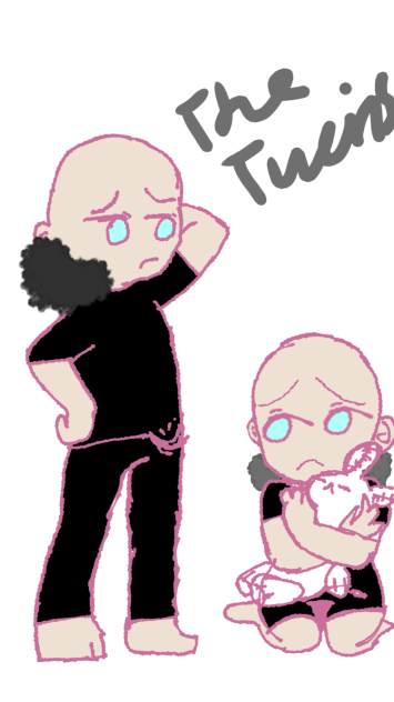 The twins - ash and alex-