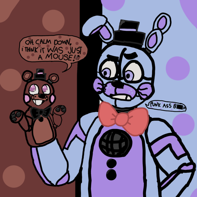 Funtime bonnie and Fred-Fred