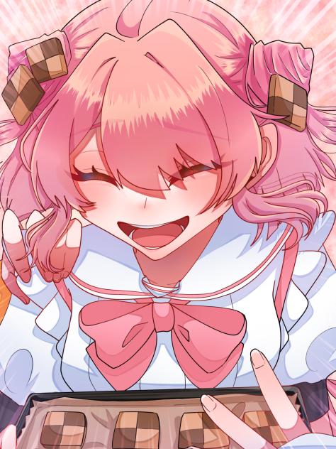 お菓子だ〜！！！