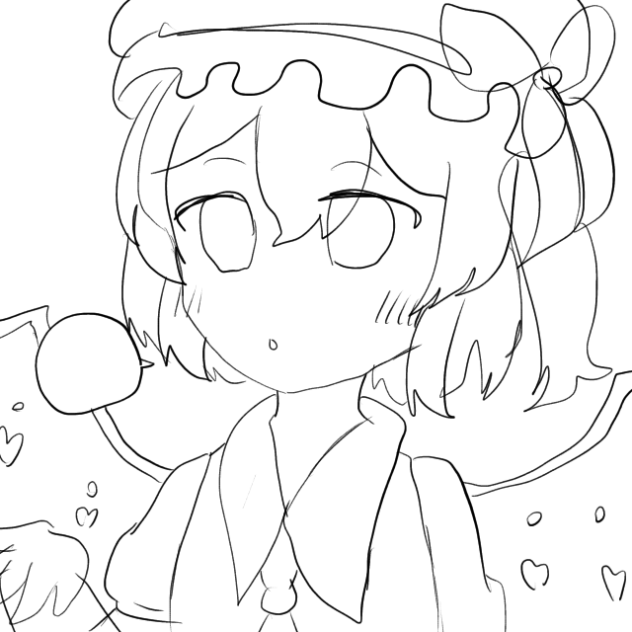 ちゅってしてるフラン